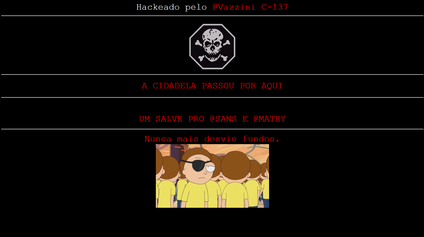  Hackeado por Vazzini C-137